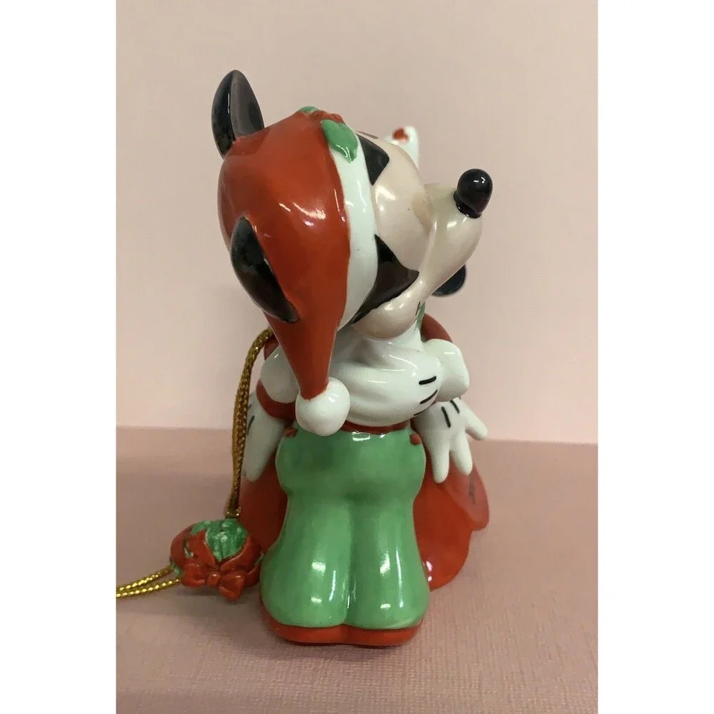 Bradford Exchange Disney Mickey & Minnie Mouse 2008 Porcelain Holiday Ornament